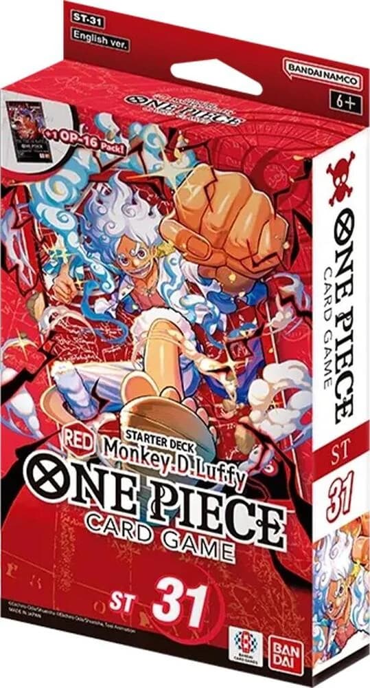 Starter Deck One Piece ST-31 RED Monkey.D.Luffy anglais scellé